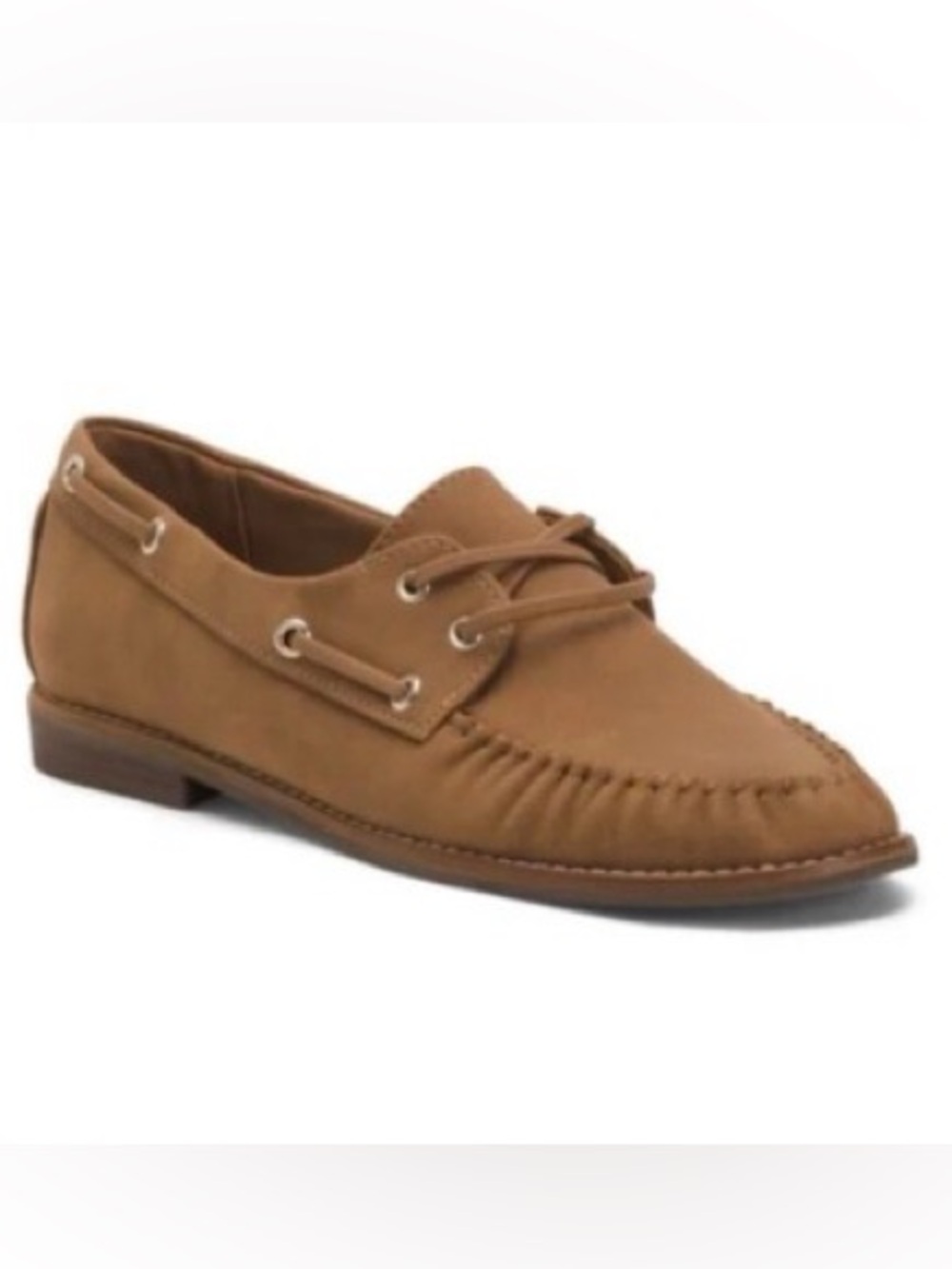 Tommy Bahama Nahara Tan Moc Toe Boat Shoes Loafers 8.5 NWOB
